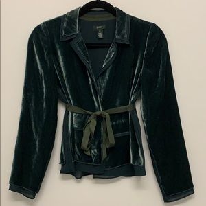 J.CREW EMERALD GREEN BLAZER JACKET